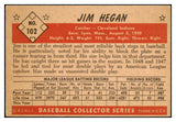 1953 Bowman Color Baseball #102 Jim Hegan Indians EX 451901