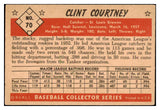 1953 Bowman Color Baseball #070 Clint Courtney Browns EX 451922
