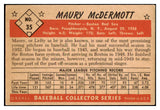 1953 Bowman Color Baseball #035 Maury McDermott Red Sox EX 451949