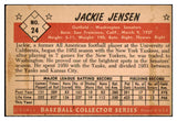 1953 Bowman Color Baseball #024 Jackie Jensen Senators EX 451956