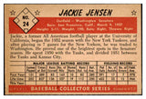 1953 Bowman Color Baseball #024 Jackie Jensen Senators EX 451958