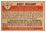1953 Bowman Color Baseball #001 Davey Williams Giants EX 451975