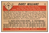 1953 Bowman Color Baseball #001 Davey Williams Giants EX 451976