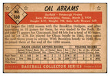 1953 Bowman Color Baseball #160 Cal Abrams Pirates VG-EX 451977