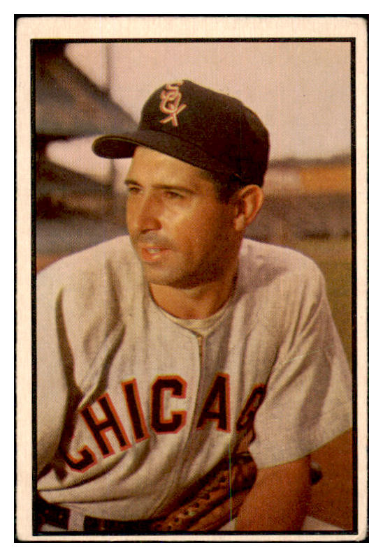 1953 Bowman Color Baseball #137 Sam Dente White Sox VG-EX 452000