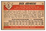 1953 Bowman Color Baseball #127 Dick Kryhoski Browns VG-EX 452015