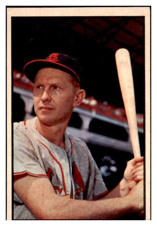 1953 Bowman Color Baseball #101 Red Schoendienst Cardinals VG-EX 452036