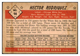 1953 Bowman Color Baseball #098 Hector Rodriguez White Sox VG-EX 452039