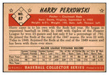 1953 Bowman Color Baseball #087 Harry Perkowski Reds VG-EX 452042