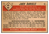 1953 Bowman Color Baseball #083 Jack Daniels Braves VG-EX 452047