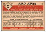 1953 Bowman Color Baseball #052 Marty Marion Browns VG-EX 452068