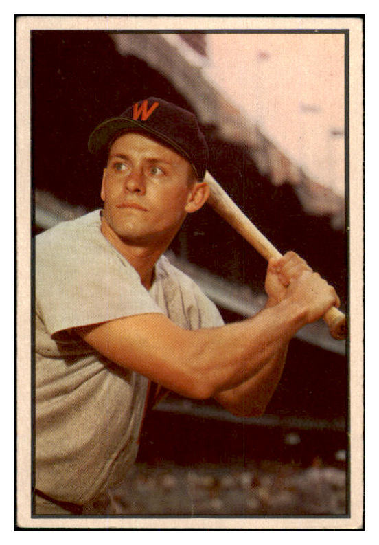1953 Bowman Color Baseball #034 Gil Coan Senators VG-EX 452074
