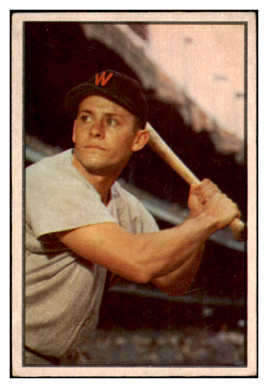1953 Bowman Color Baseball #034 Gil Coan Senators VG-EX 452075