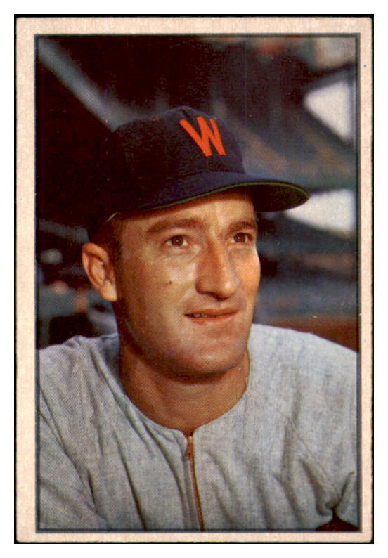 1953 Bowman Color Baseball #022 Bob Porterfield Senators VG-EX 452080