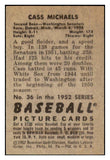 1952 Bowman Baseball #036 Cass Michaels Senators EX-MT 452106