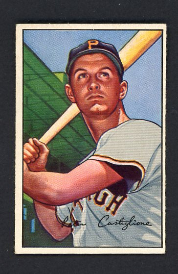 1952 Bowman Baseball #047 Pete Castiglione Pirates EX-MT 452112