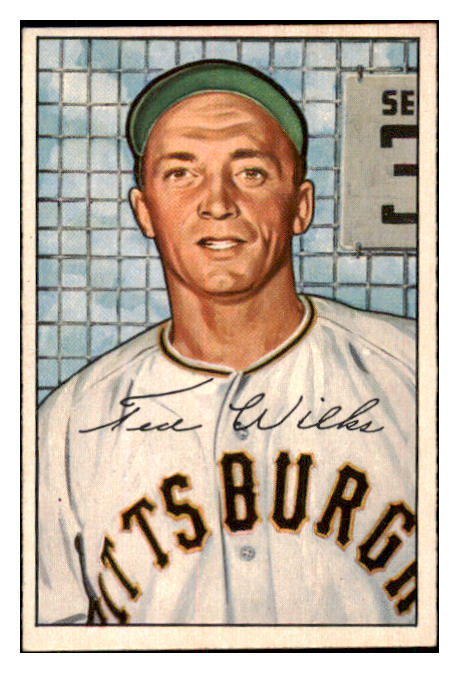 1952 Bowman Baseball #138 Ted Wilks Pirates EX-MT 452192