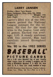 1952 Bowman Baseball #090 Larry Jansen Giants EX-MT 452206