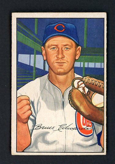 1952 Bowman Baseball #088 Bruce Edwards Cubs EX-MT 452208