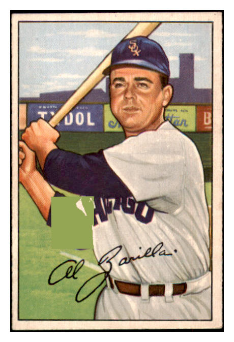 1952 Bowman Baseball #113 Al Zarilla White Sox EX-MT 452216