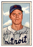 1952 Bowman Baseball #209 Dick Littlefield Tigers NR-MT 452228