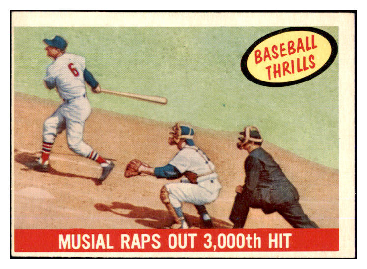1959 Topps Baseball #470 Stan Musial IA Cardinals EX 452300