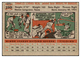 1956 Topps Baseball #299 Charlie Neal Dodgers VG-EX 452318