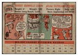 1956 Topps Baseball #255 Bob Lemon Indians VG-EX 452323
