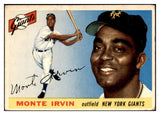 1955 Topps Baseball #100 Monte Irvin Giants VG-EX 452331