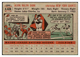 1956 Topps Baseball #148 Alvin Dark Giants VG-EX Gray 452360
