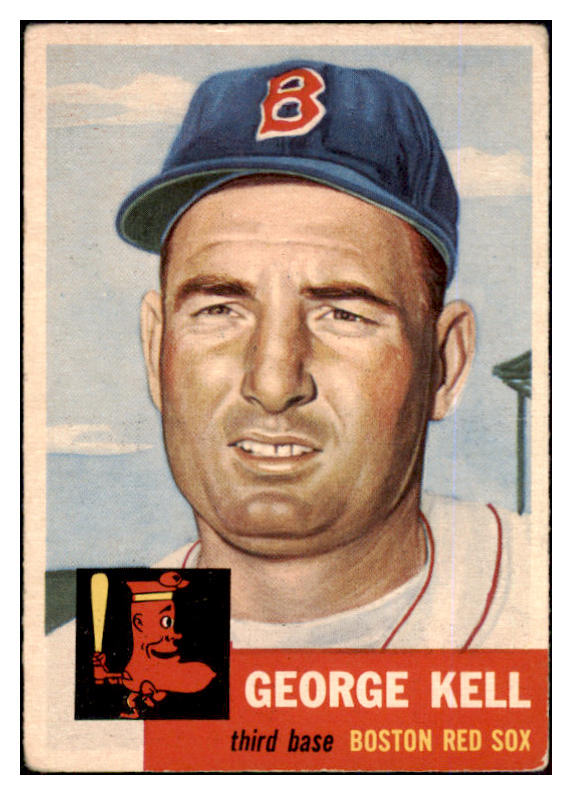 1953 Topps Baseball #138 George Kell Red Sox VG-EX 452366