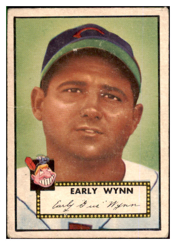 1952 Topps Baseball #277 Early Wynn Indians VG 452370