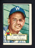 1952 Topps Baseball #245 Sherry Robertson Senators GD-VG 452399