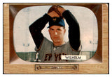 1955 Bowman Baseball #001 Hoyt Wilhelm Giants VG-EX 452409