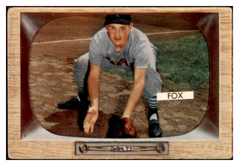 1955 Bowman Baseball #033 Nellie Fox White Sox VG-EX 452412