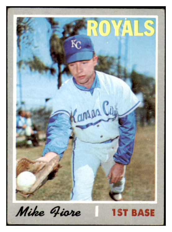 1970 Topps Baseball #709 Mike Fiore Royals EX 452426