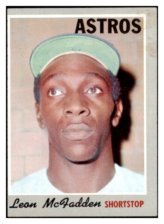 1970 Topps Baseball #672 Leon McFadden Astros VG-EX 452452