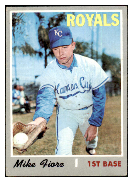 1970 Topps Baseball #709 Mike Fiore Royals VG-EX 452455