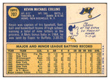 1970 Topps Baseball #707 Kevin Collins Expos NR-MT 452468