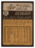 1973 Topps Baseball #551 Mike Kilkenny Indians EX-MT 452504