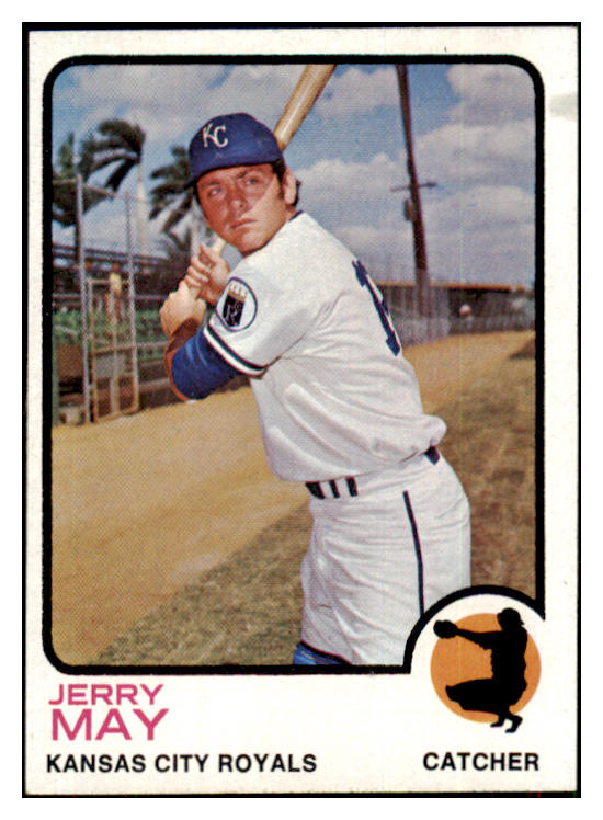 1973 Topps Baseball #558 Jerry May Royals EX-MT 452507