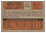 1972 Topps Baseball #678 Steve Luebber Twins GD-VG 452526