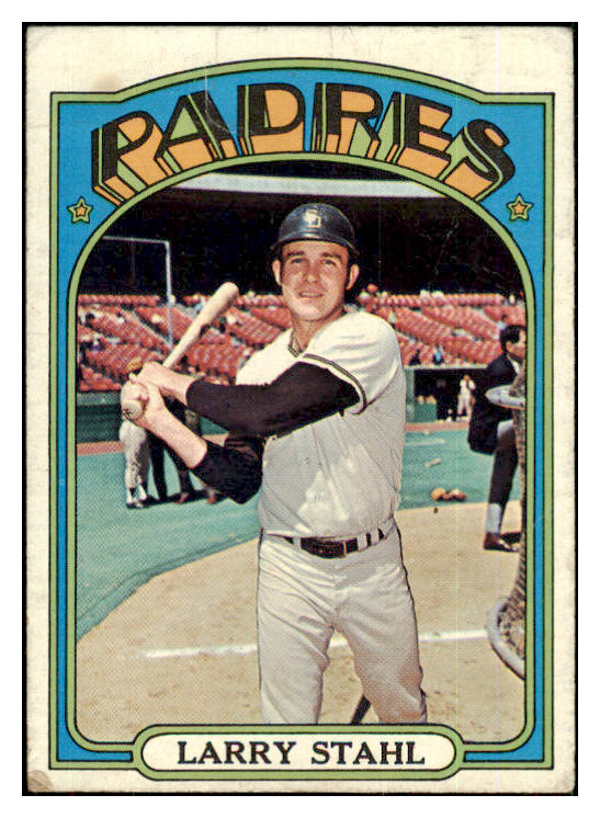 1972 Topps Baseball #782 Larry Stahl Padres VG 452527