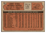 1972 Topps Baseball #782 Larry Stahl Padres VG 452527