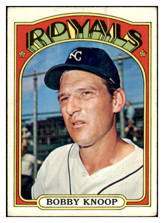 1972 Topps Baseball #664 Bobby Knoop Royals GD-VG 452546