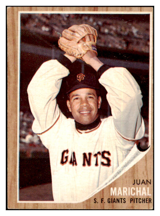 1962 Topps Baseball #505 Juan Marichal Giants VG 452571