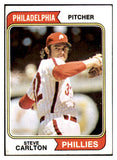 1974 Topps Baseball #095 Steve Carlton Phillies EX 452587
