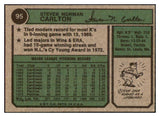 1974 Topps Baseball #095 Steve Carlton Phillies EX 452587