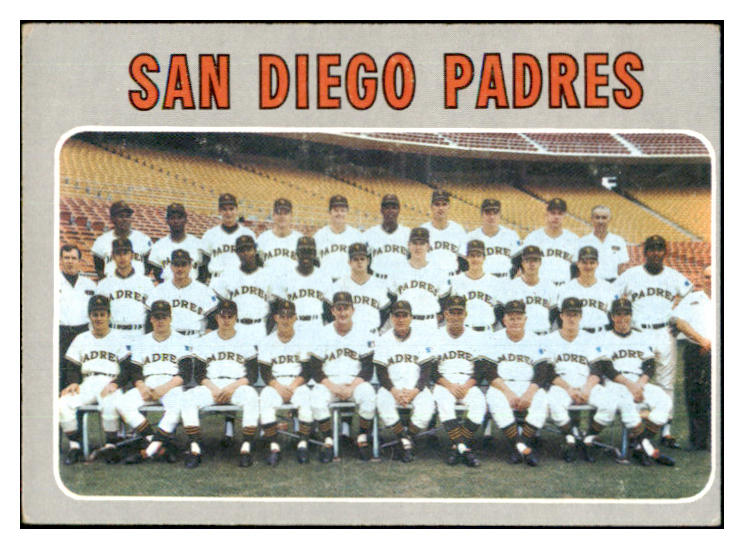 1970 Topps Baseball #657 San Diego Padres Team VG-EX 452611