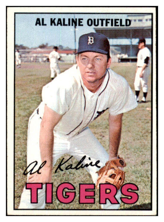 1967 Topps Baseball #030 Al Kaline Tigers EX 452670